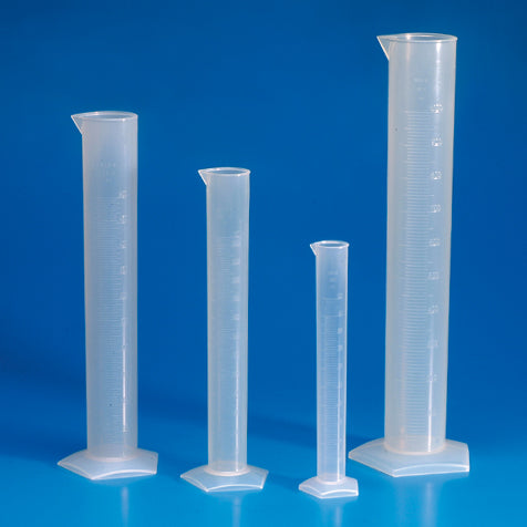 Graduated Cylinders, Polypropylene, Molded Graduations