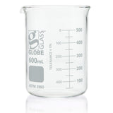 Beakers Globe Griffin Style Borosilicate Glass